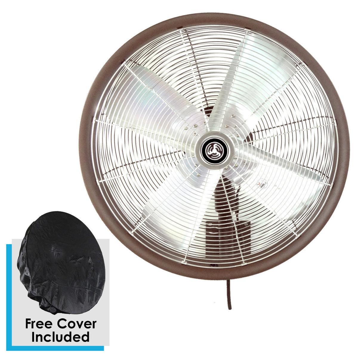 24" Professional Outdoor Waterproof Oscillating Fan