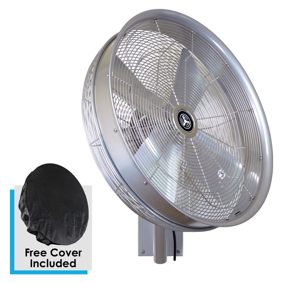 24" Professional Outdoor Waterproof Oscillating Fan