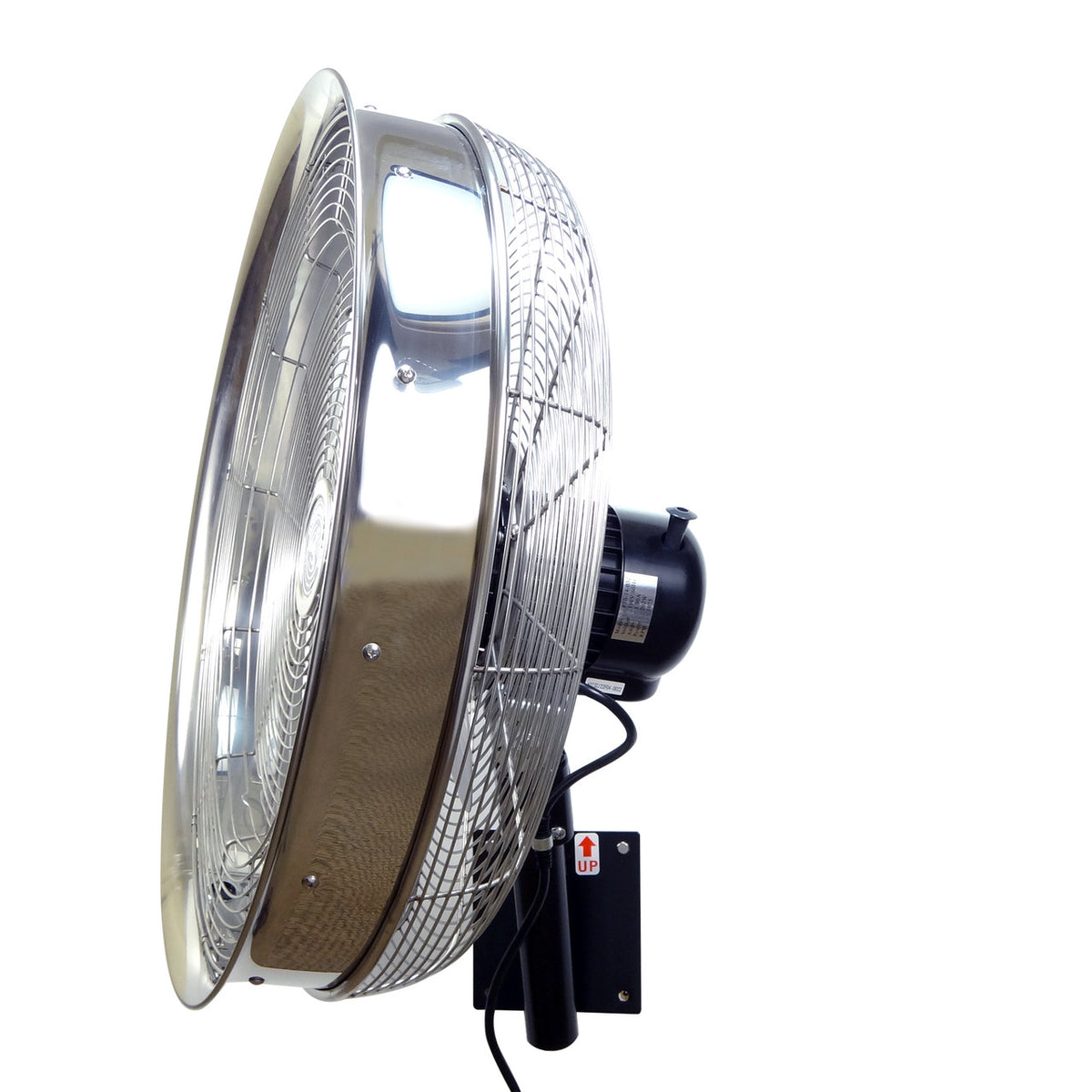 24" Misting Oscillating Professional Outdoor Waterproof Fan Kit with 8 nozzles