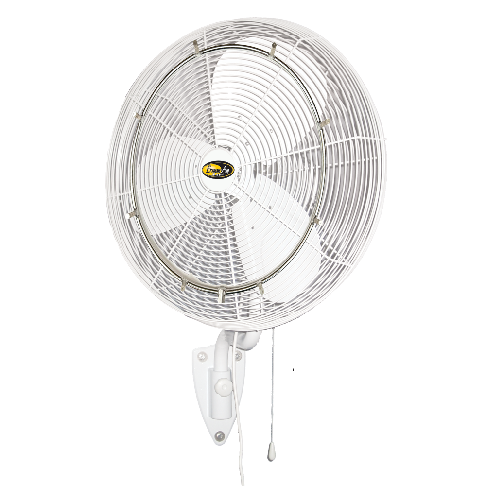 24" Misting Oscillating POW ( Premium Outdoor Waterproof ) Fan Kit with 8 Nozzles
