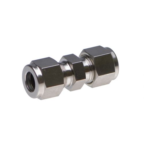 3/8" Stainless Steel Straight Compression Fitting