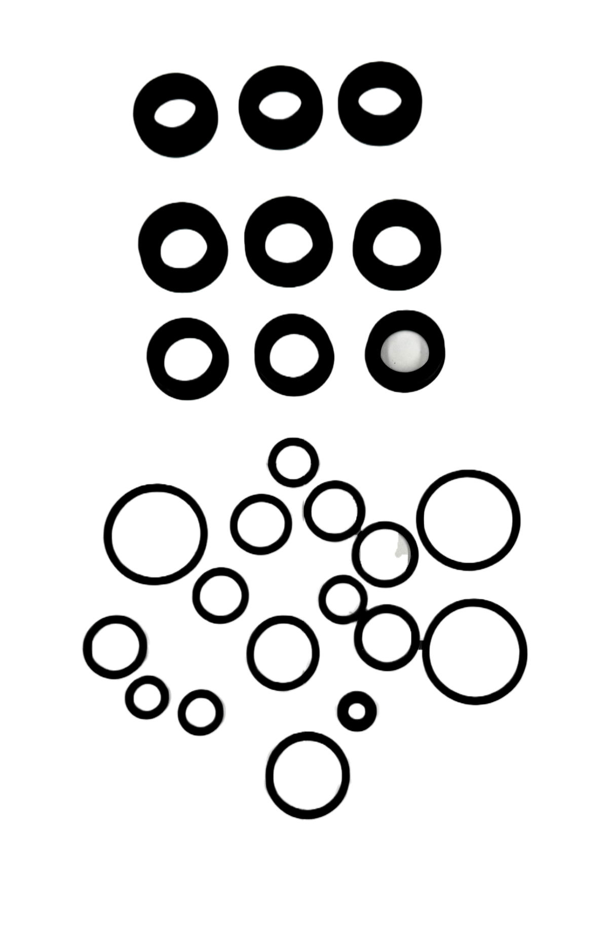 Complete Set of Washers and Seals