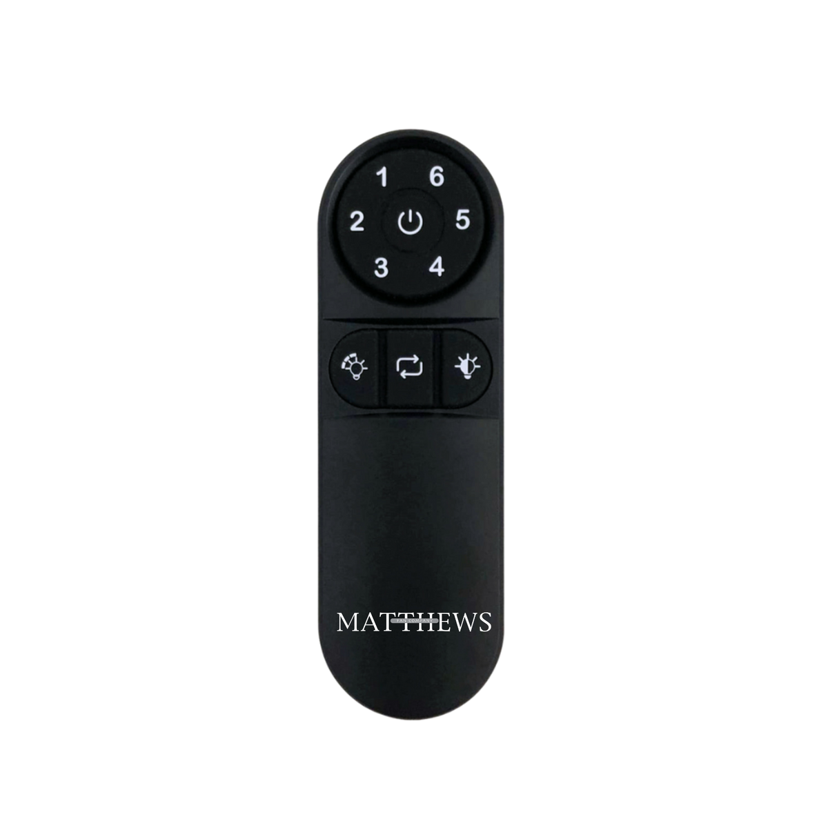 Hand Held Remote - 6 Speed Control and Reverse - 5CCT LED Control - Dimmable