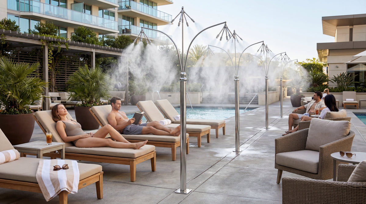 Stainless Steel Misting Column
