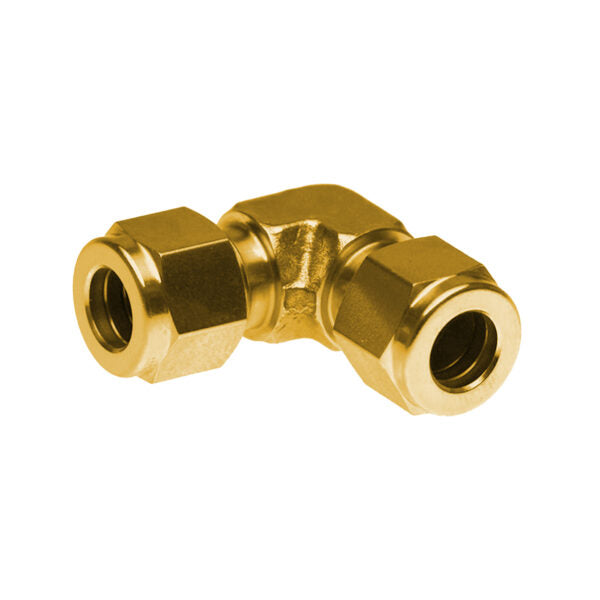 1/2" Brass Compression Elbow