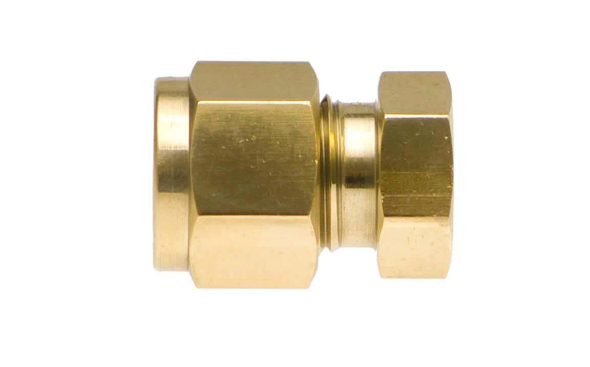 1/2" Brass Compression End Fitting