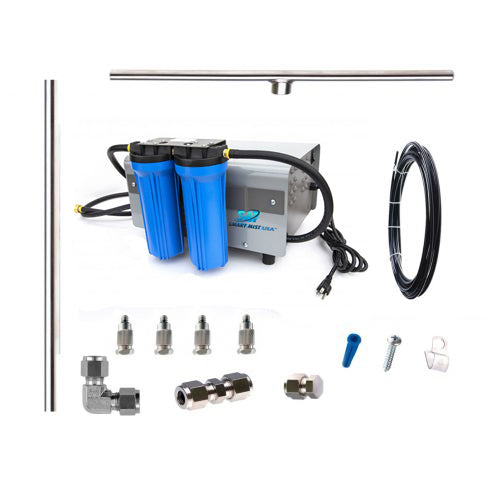 1000 PSI Commercial Stainless Steel Misting System Kit