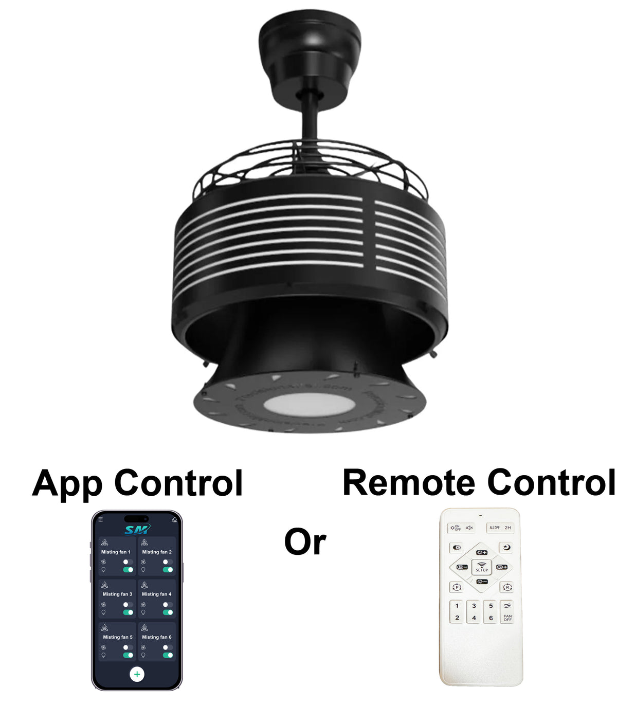 Mini Luxaire Ceiling Misting Fan