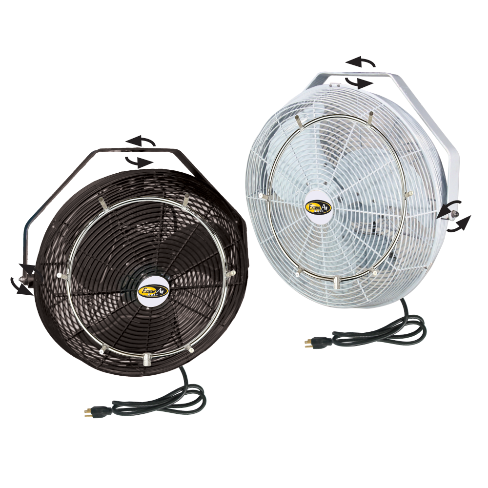 18" Misting POW ( Premium Outdoor Waterproof ) Fan with 6 Nozzles