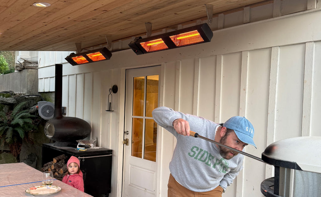 RK SmartWave® – 3 Lamp Carbon Fiber Radiant Heater