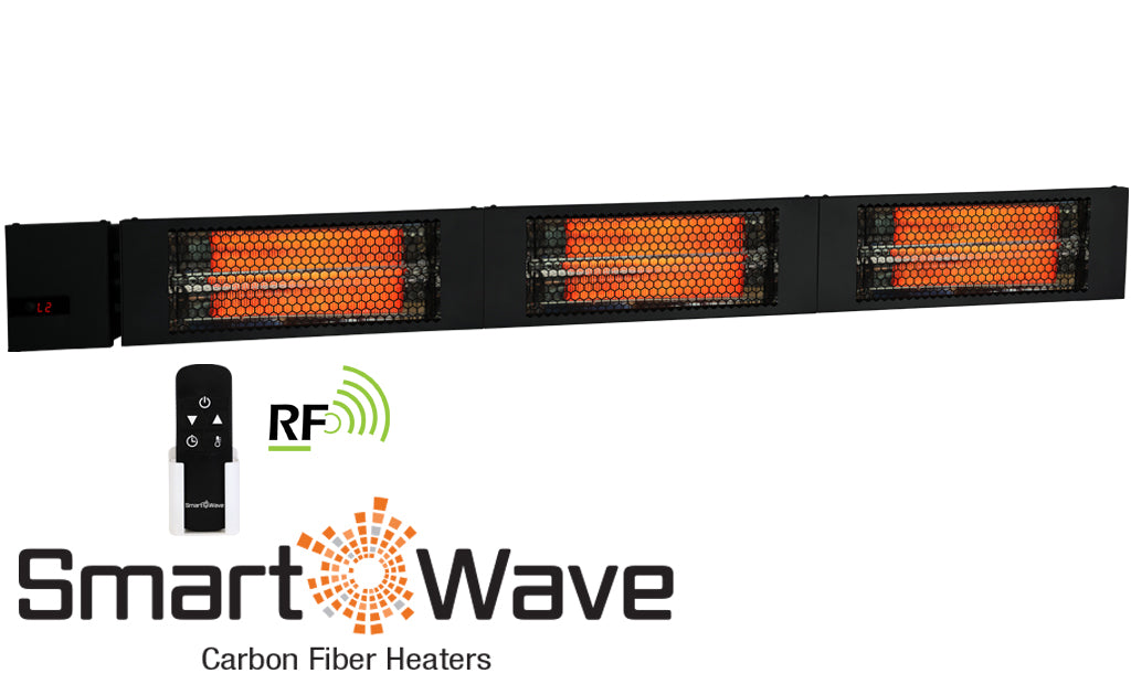 RKX SmartWave® – 3 Lamp Carbon Fiber Radiant Heater