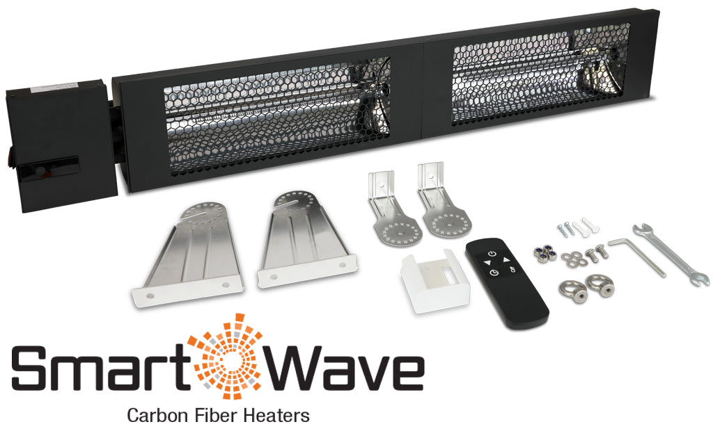 RKX SmartWave® – 2 Lamp Carbon Fiber Radiant Heater