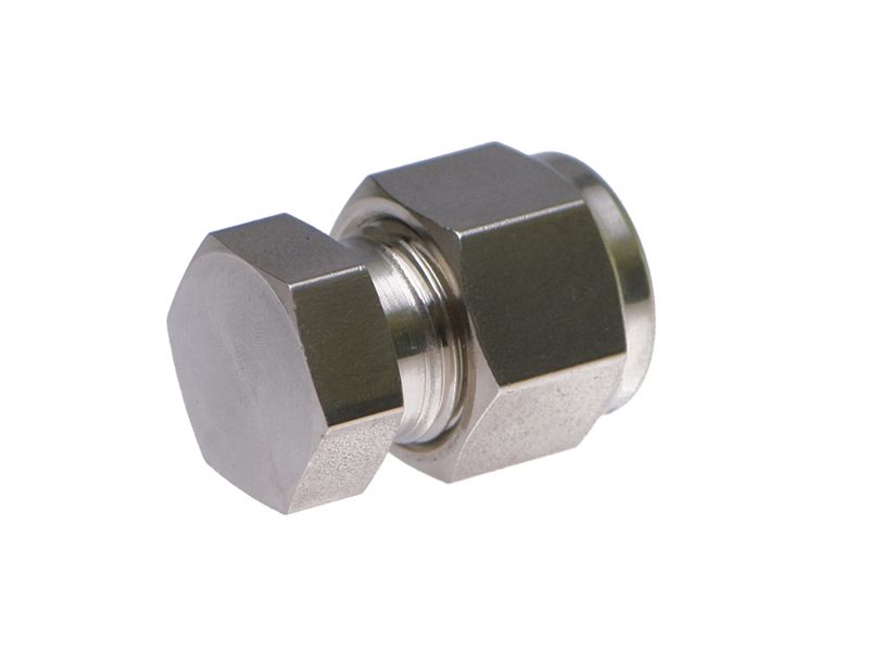 1/4" Stainless Steel Compression End Cap