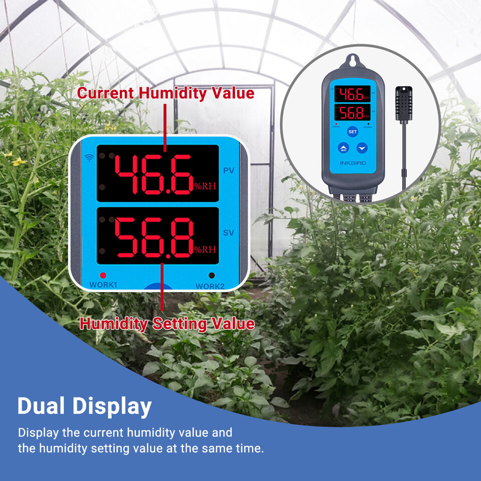 Greenhouse Misting  Kit With Smart Humidity Controller