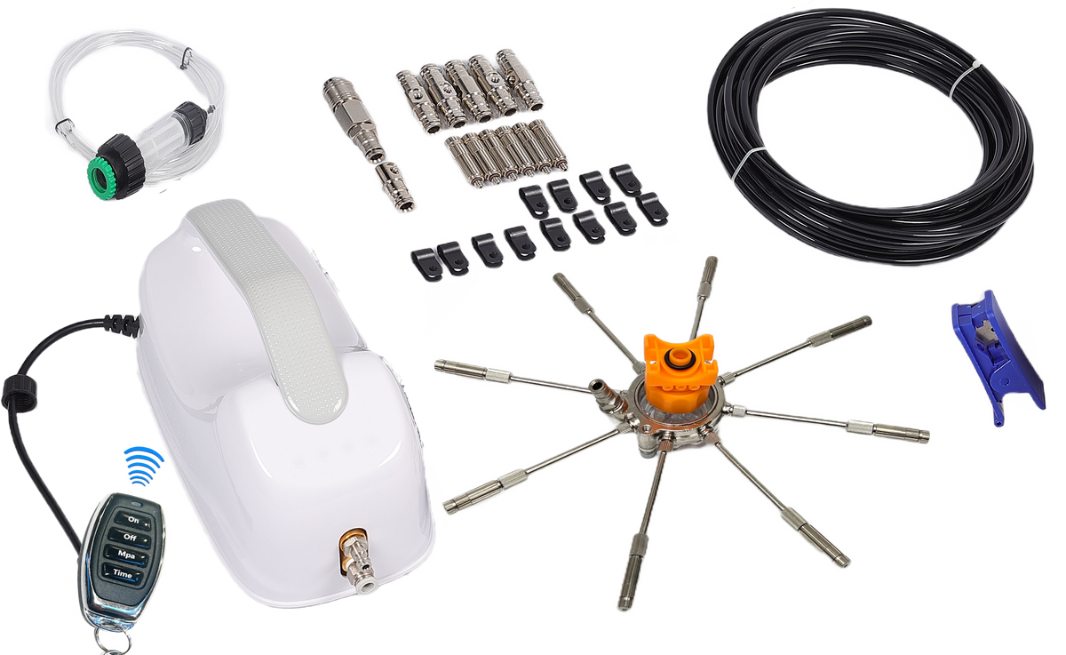 Misting Kit For Offset Cantilever Umbrella High Pressure
