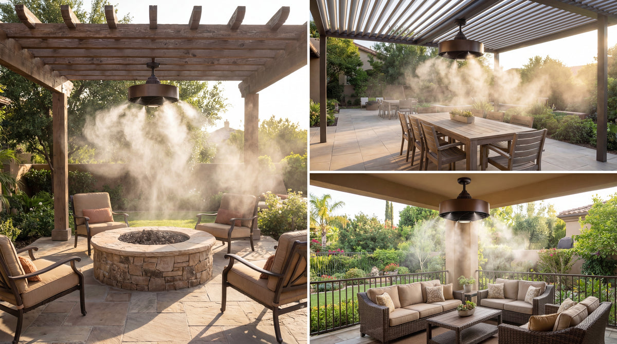 Pro-Mist Ceiling Misting Fan