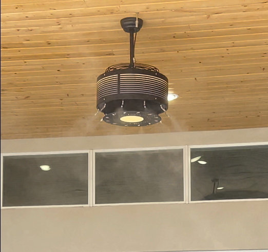 Luxaire Ceiling Misting Fan Kit