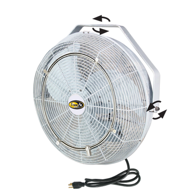 14" Misting POW ( Premium Outdoor Waterproof ) Fan kit
