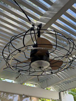 DIY Ceiling Fan Retro-Fit Misting Kit