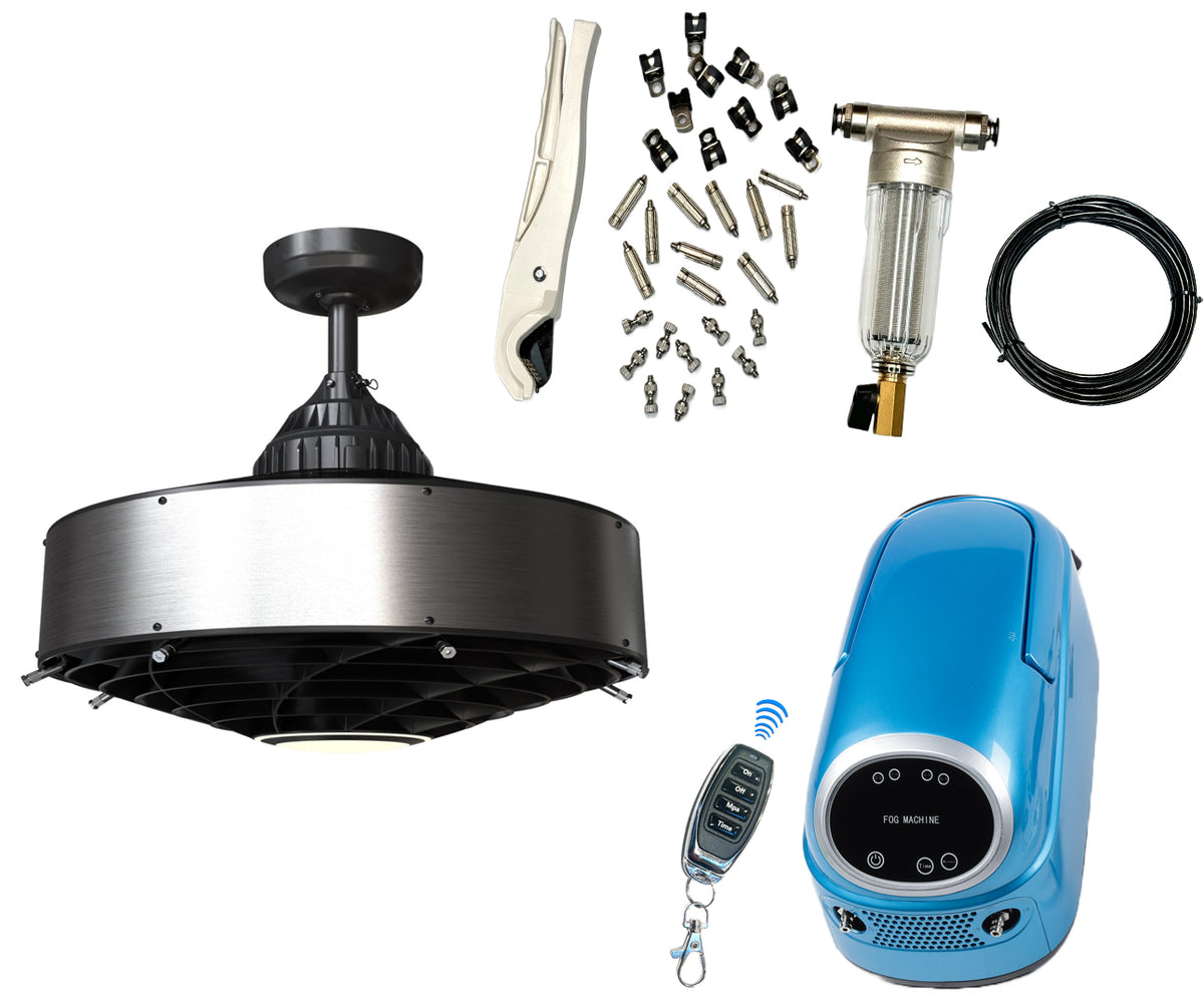 Pro-Mist Ceiling Misting Fan Kit