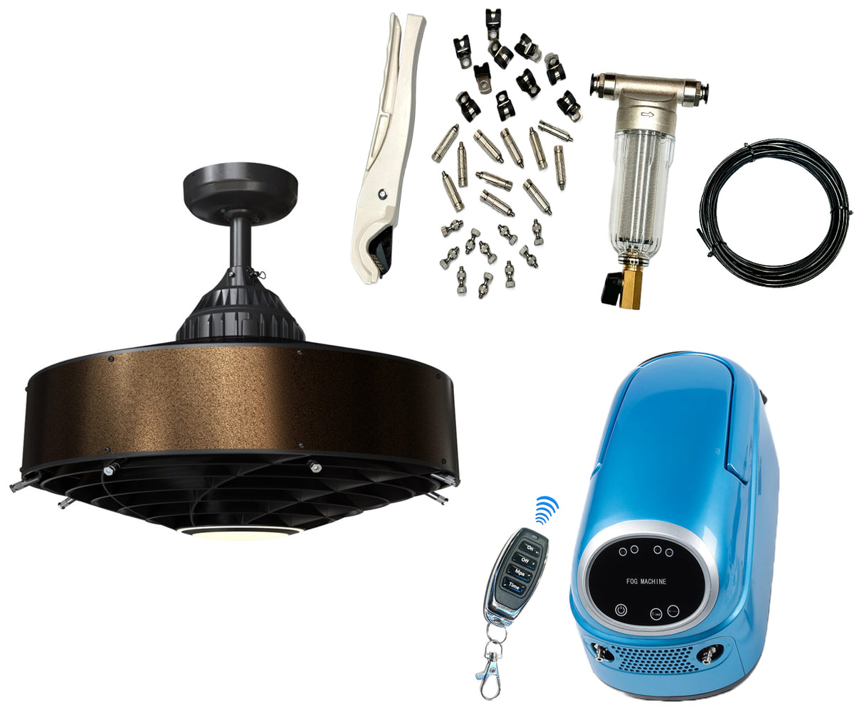 Pro-Mist Ceiling Misting Fan Kit