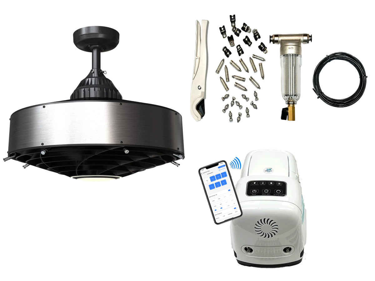 Pro-Mist Ceiling Misting Fan Kit