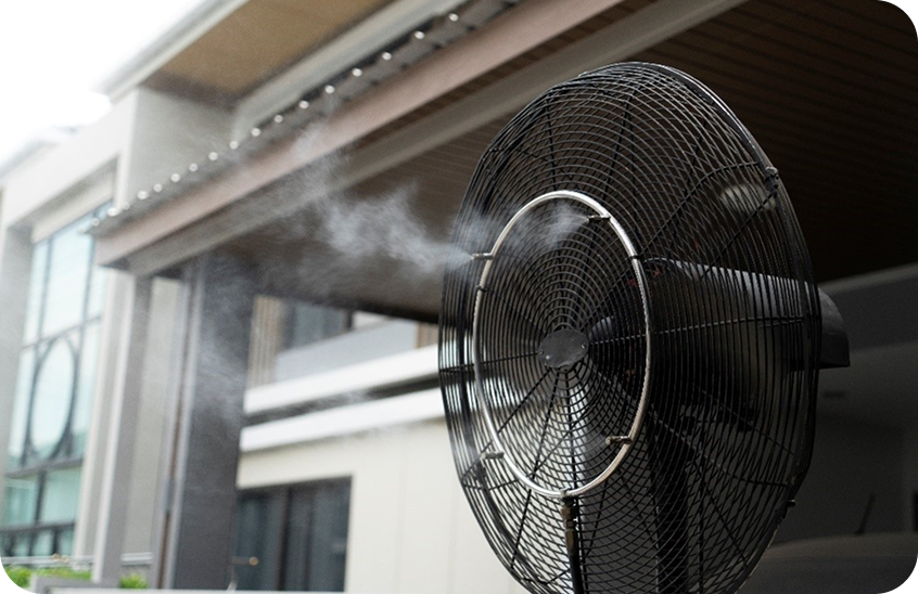 Choosing the Best Misting Fans for Patios