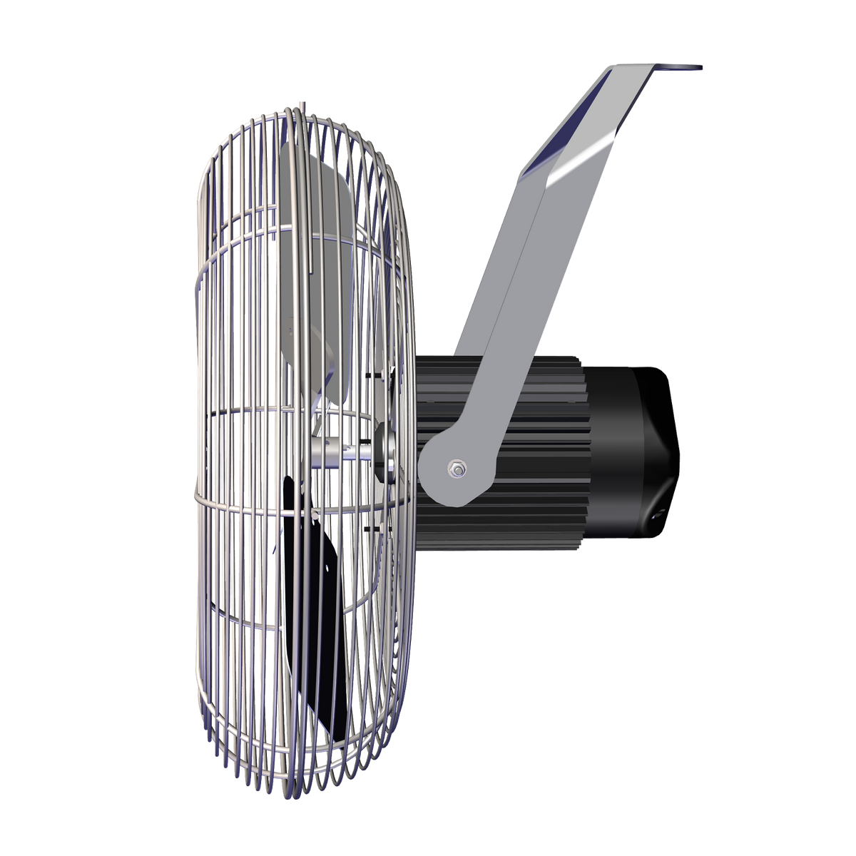 20" All Stainless Steel Non Oscillating Fan