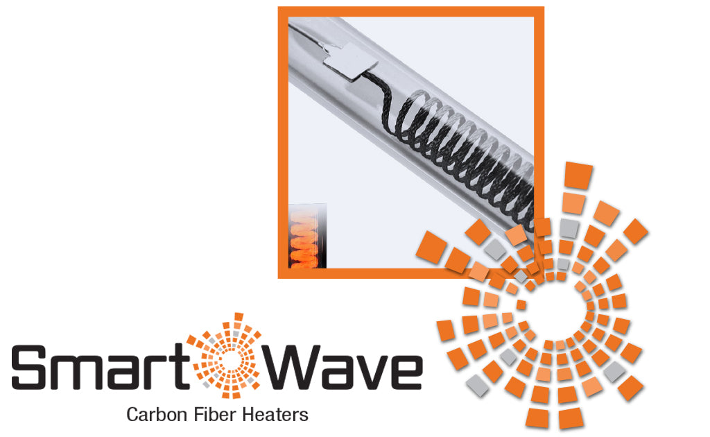 RKX SmartWave® – 2 Lamp Carbon Fiber Radiant Heater