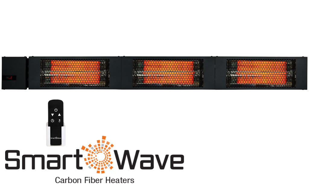 RK SmartWave® – 3 Lamp Carbon Fiber Radiant Heater