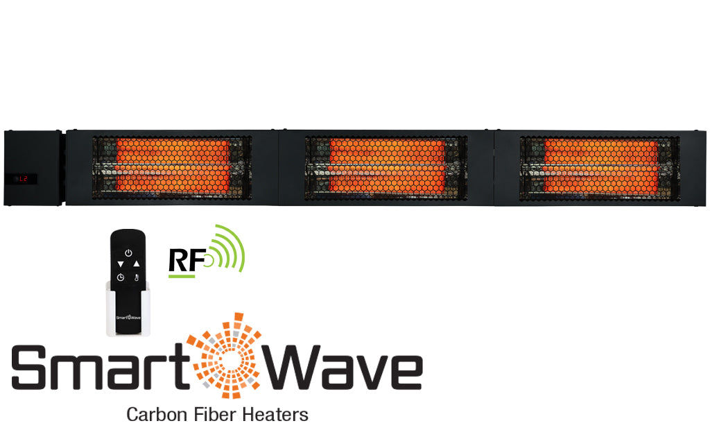 RKX SmartWave® – 3 Lamp Carbon Fiber Radiant Heater