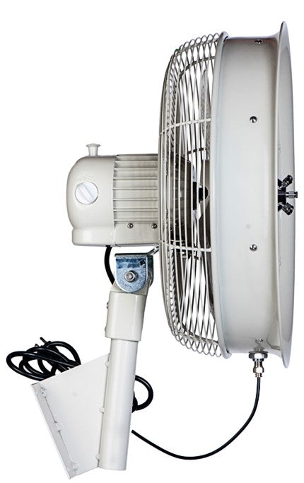 Center Hub Oscillating Misting Fans