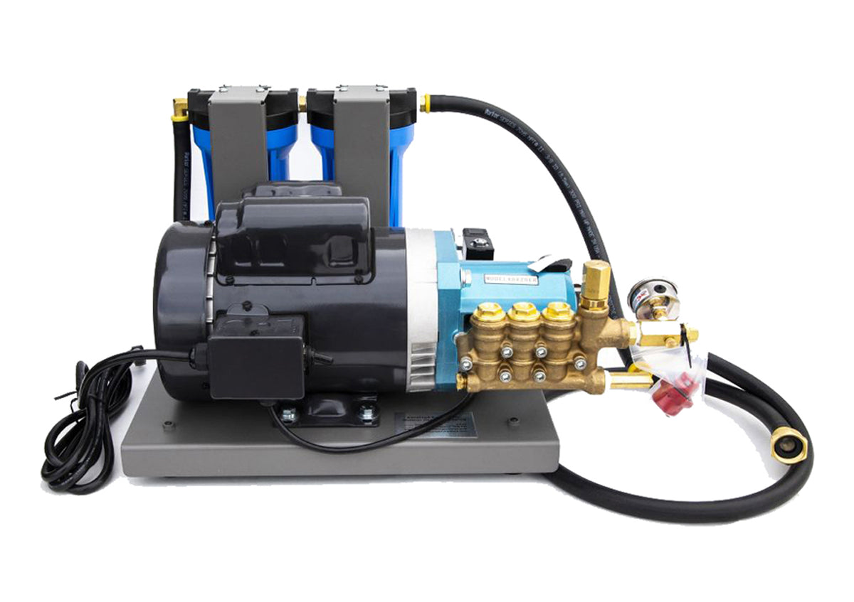 5 GPM High Pressure Cat Misting Pump Open Frame 230 V 1 Phase WITH 1/2&quot; OUTPUT
